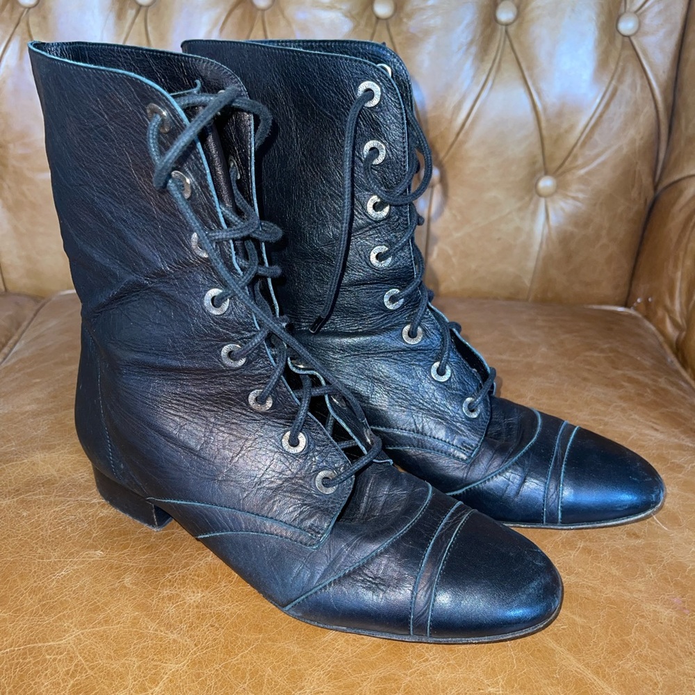 Chanel Combat Boots